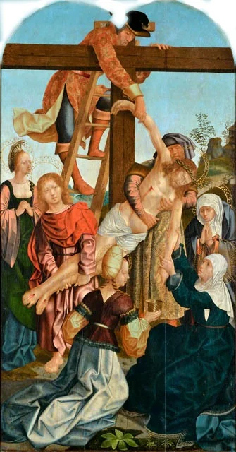 Descida da Cruz, detail