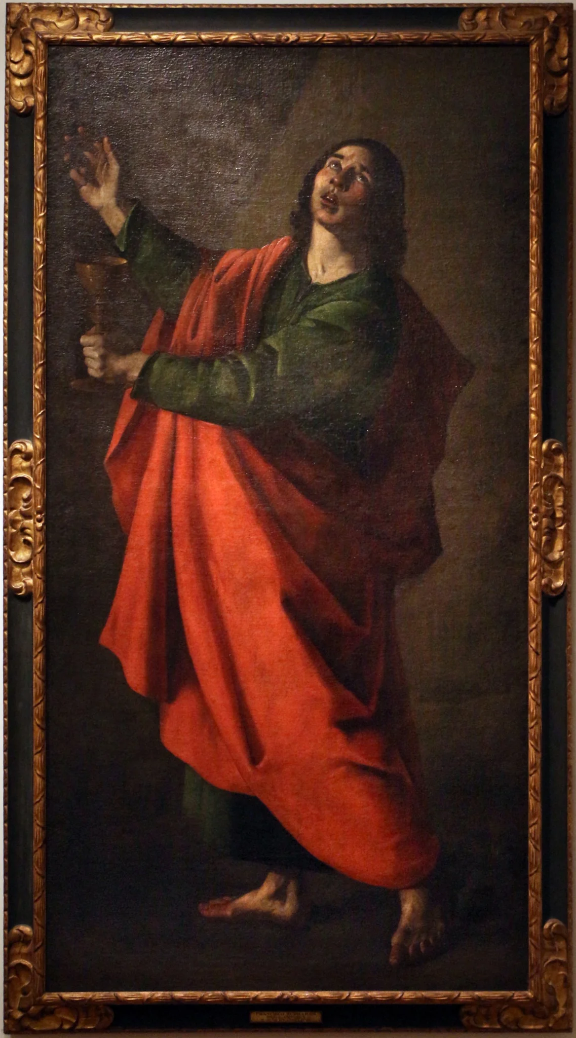 Saint John the Evangelist, detail