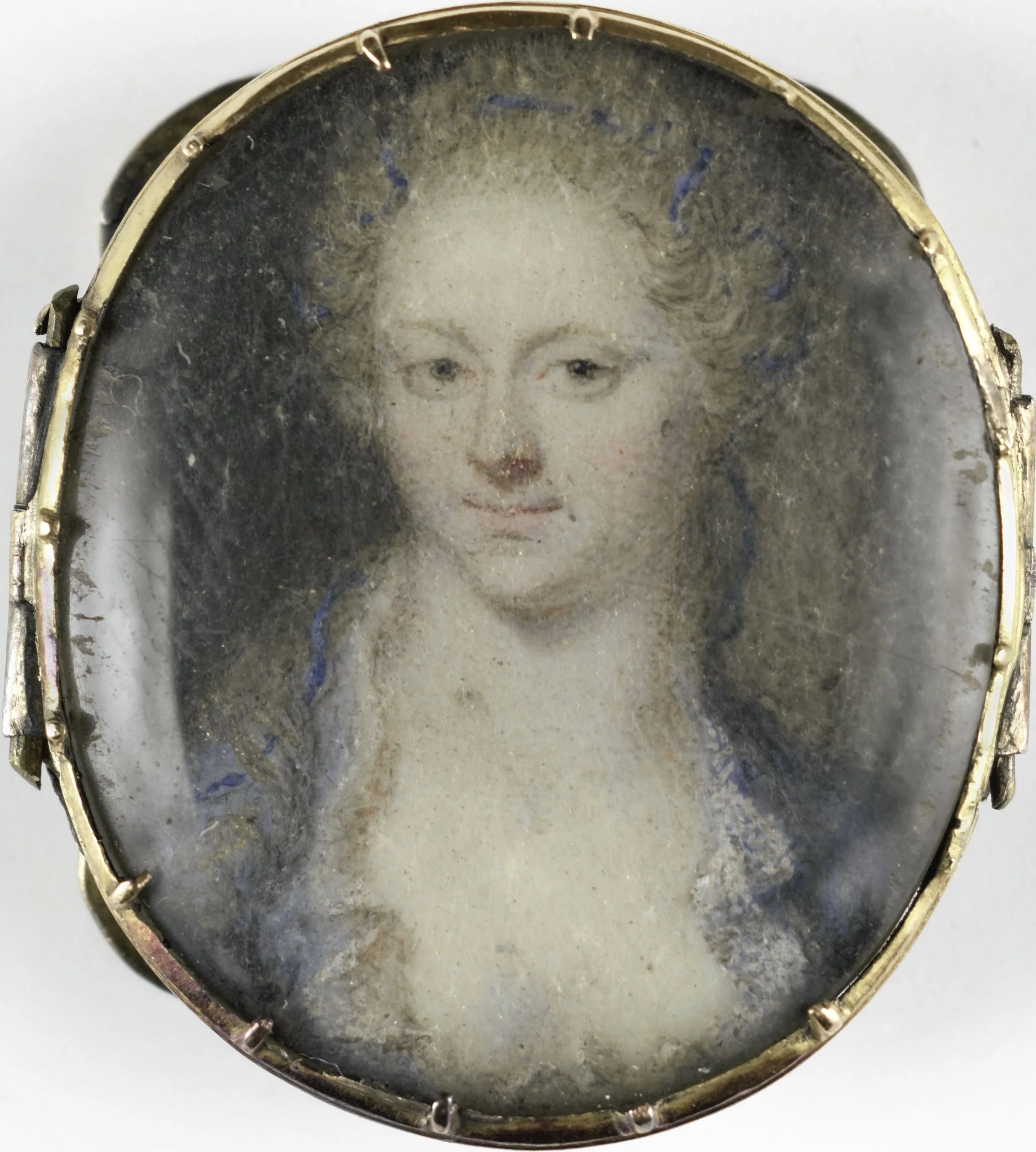 Portret van een vrouw, detail