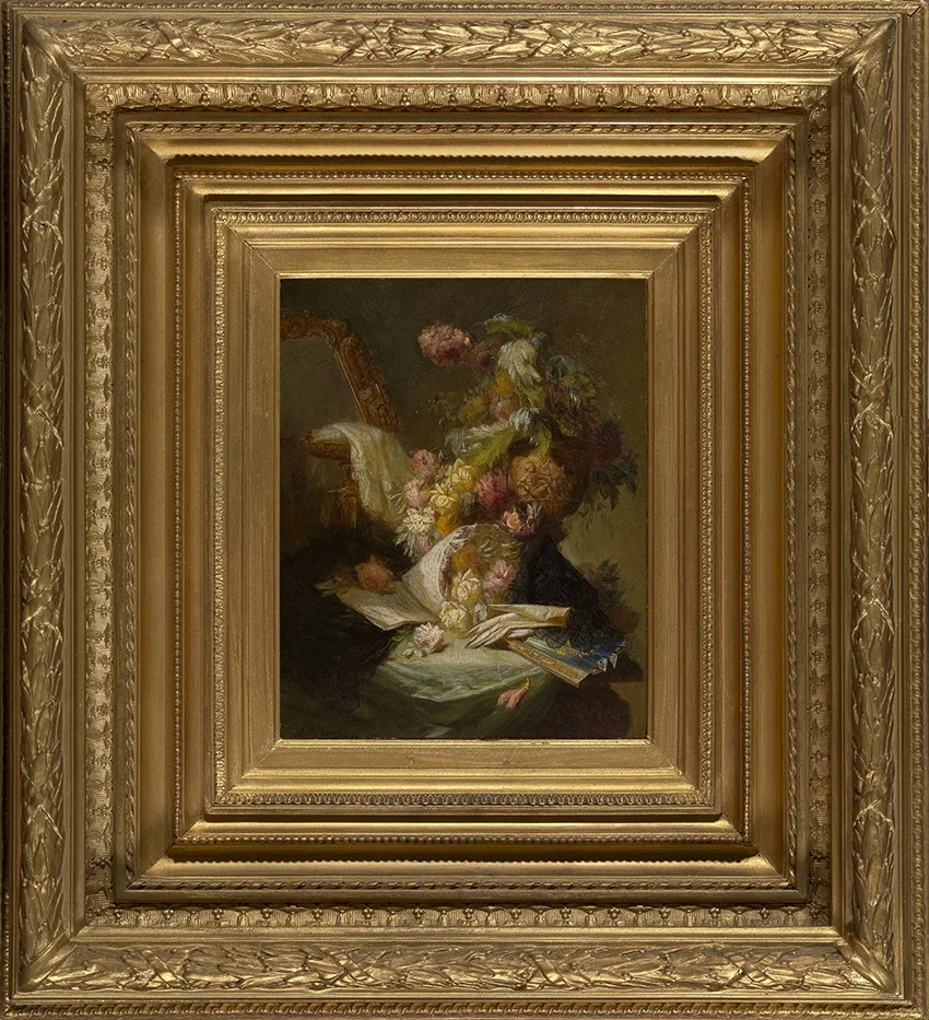 Bloemstilleven, detail