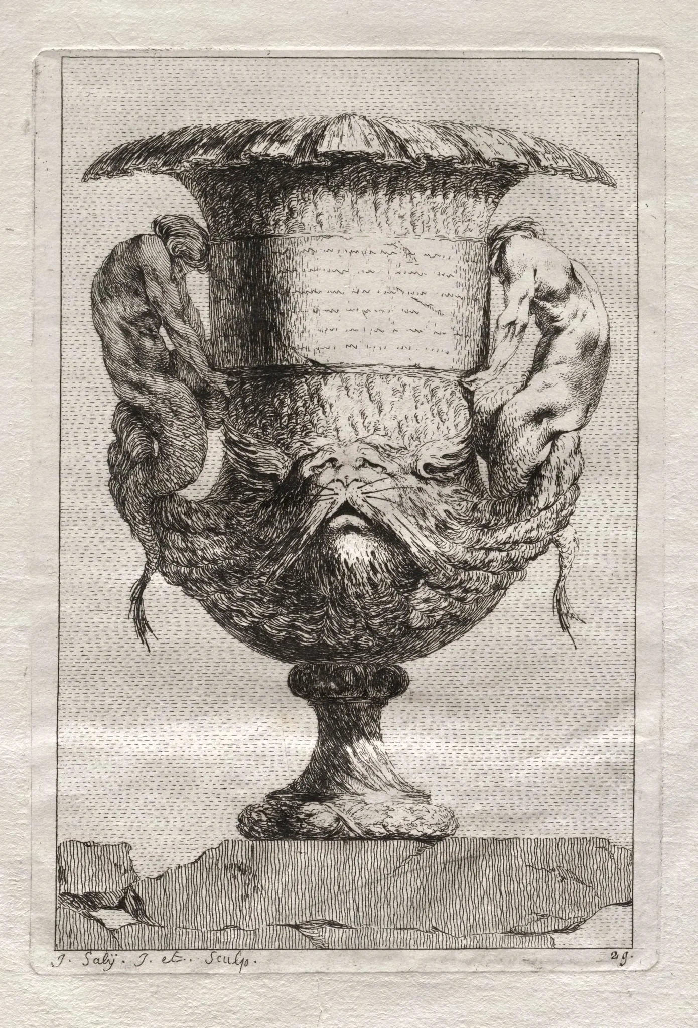 Suite of Vases: Plate 29, detail