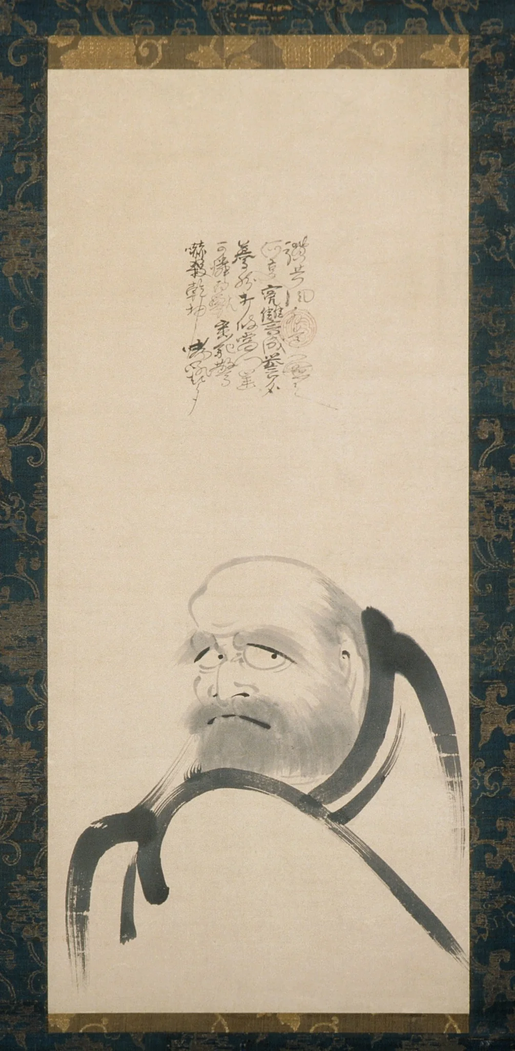 Daruma, detail