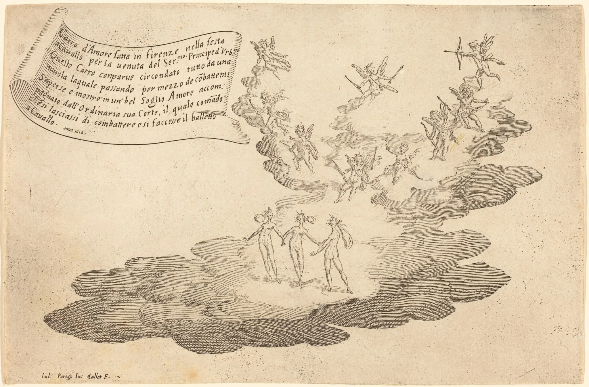 The Float of Love, detail