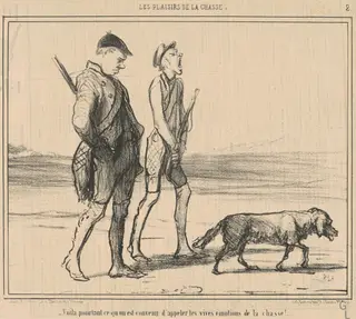 Voila pourtant ce qu'on est convenu d'appeler ..., by Honoré Daumier, ink, 1855