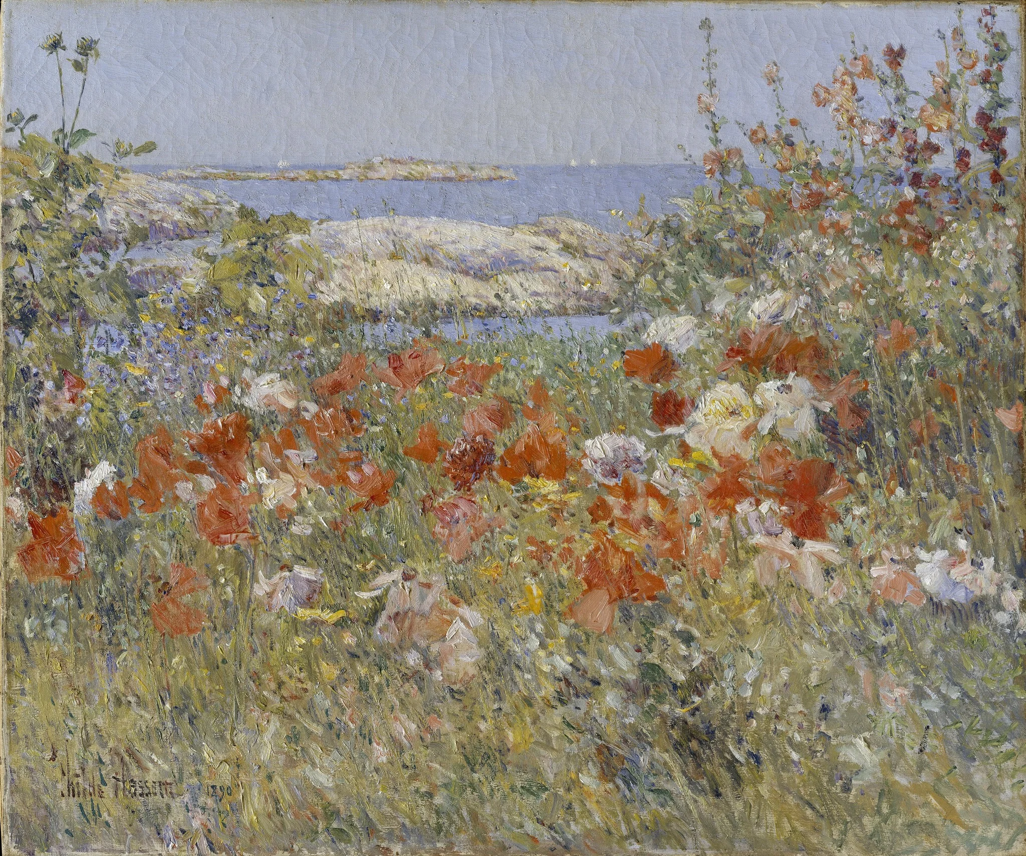 Celia Thaxter's Garden, Isles of Shoals, Maine, detail