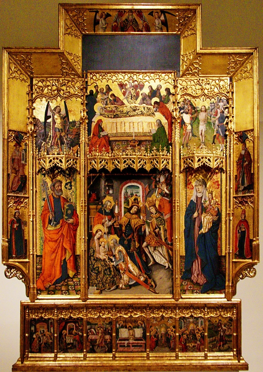 Retablo de la Epifanía, detail