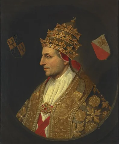 Portrait of Pope Adrian VI (1459-1523), detail