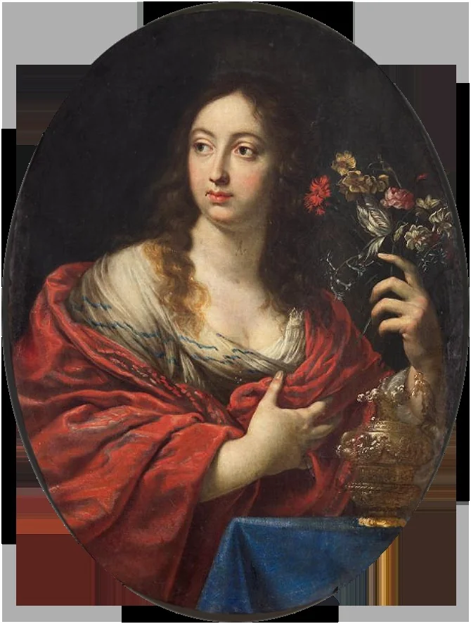 Flora, detail