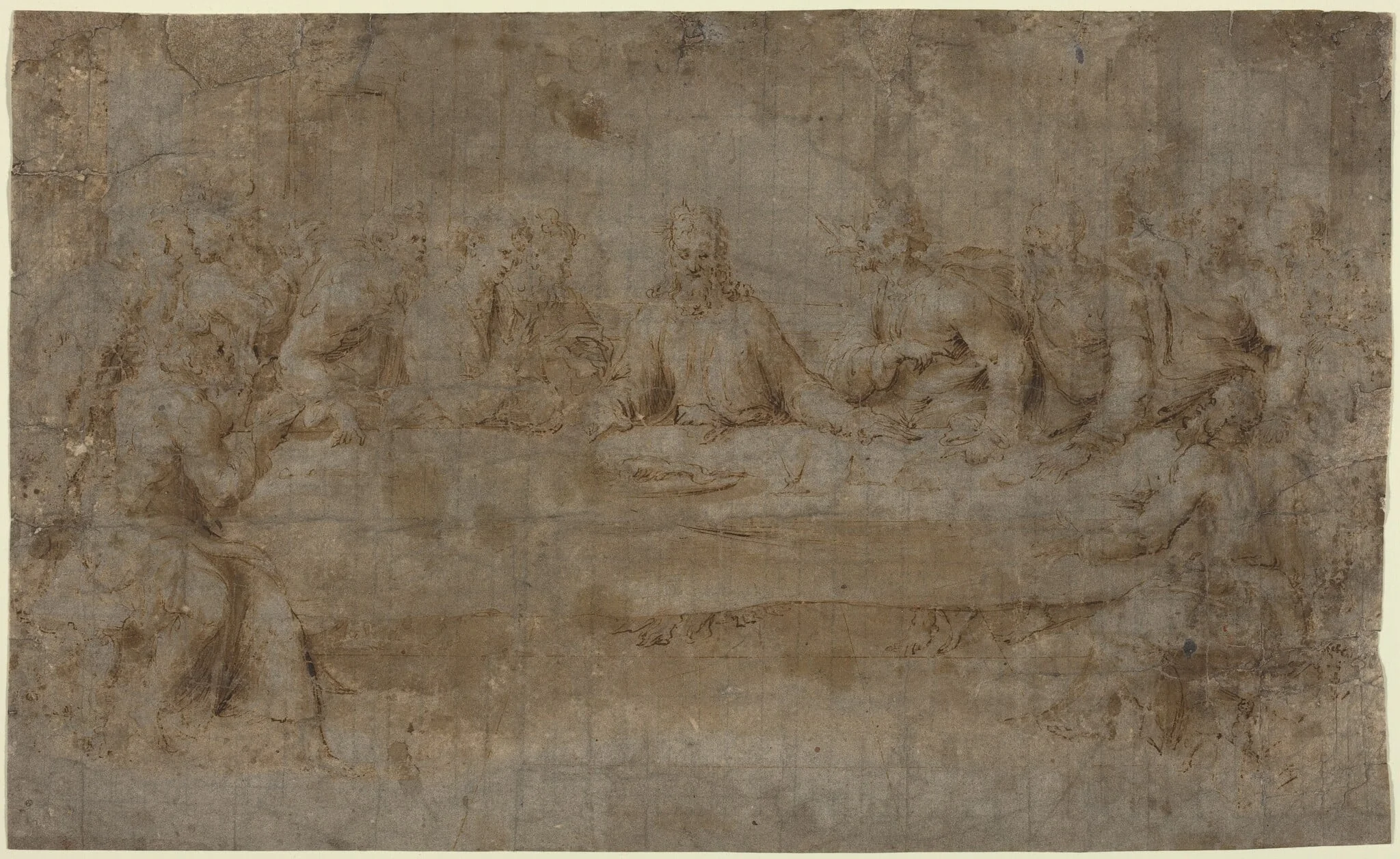 The Last Supper, detail