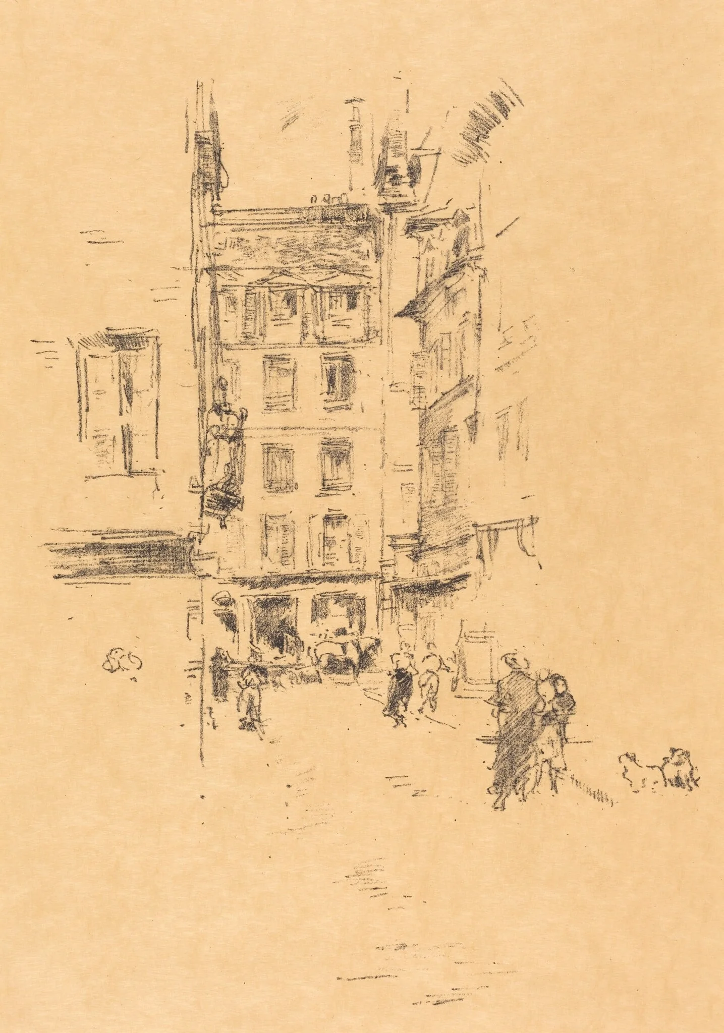 Rue Furstenburg, detail