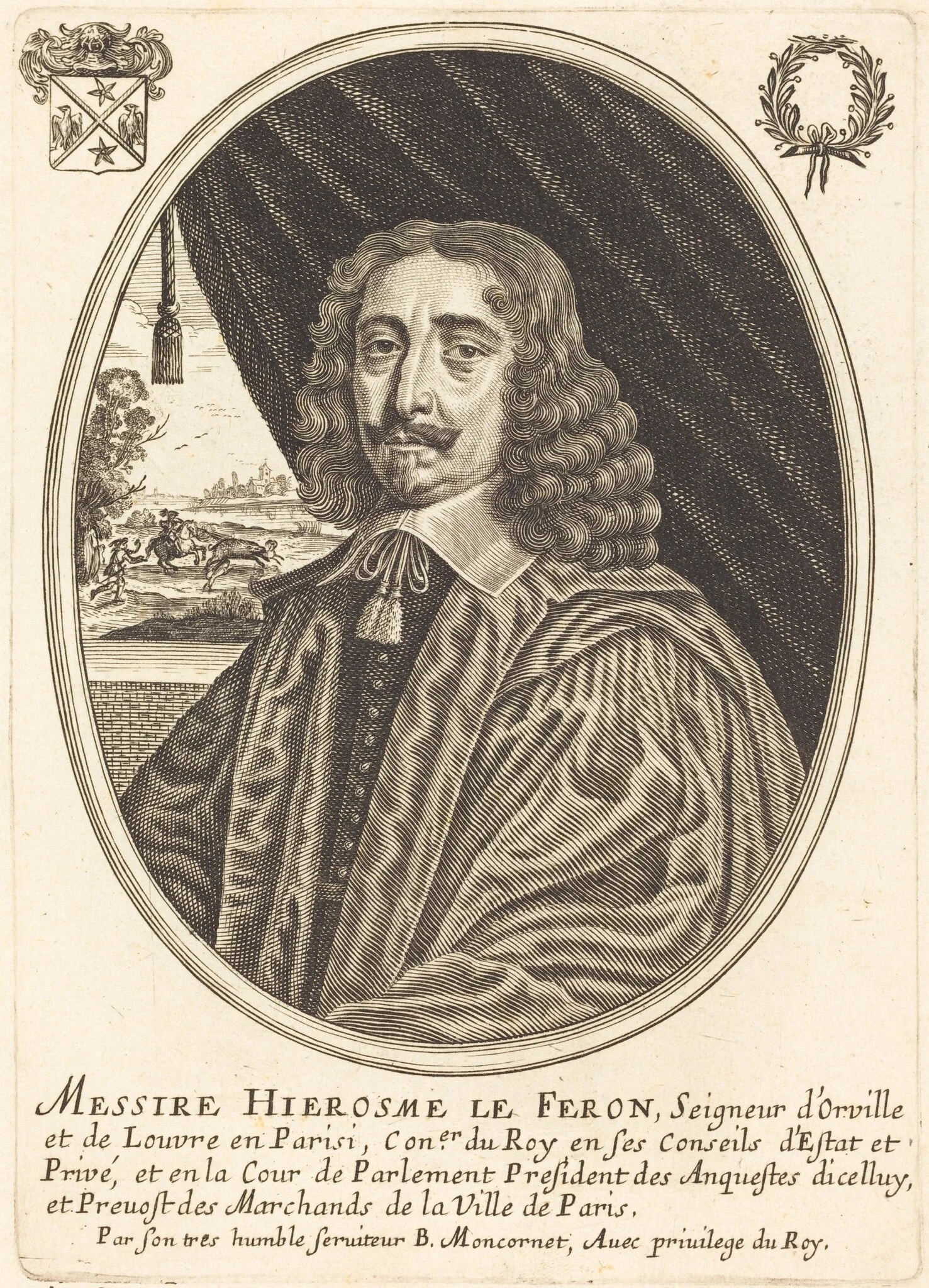 Jean Le Feron, detail
