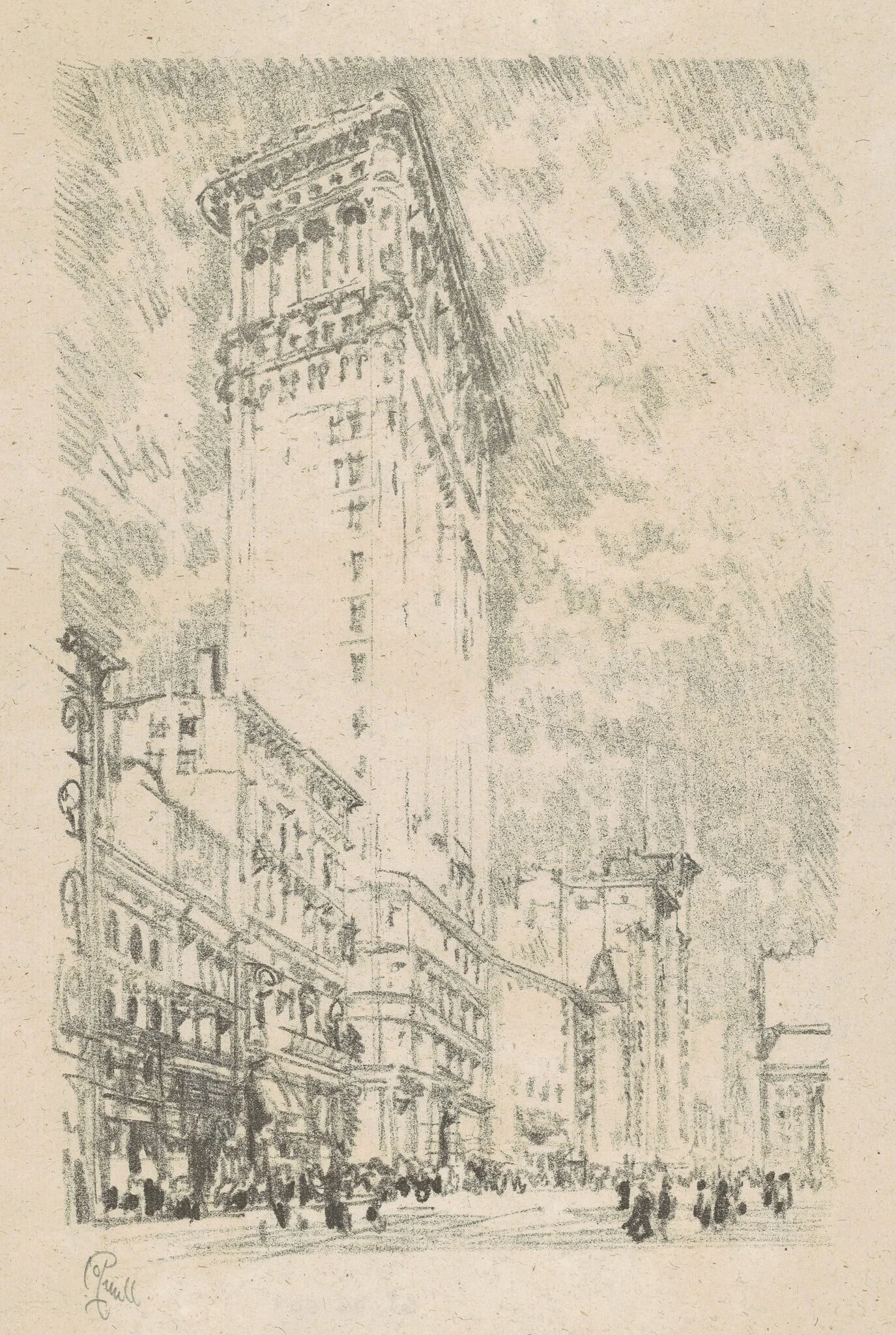 Flatiron Building, detail