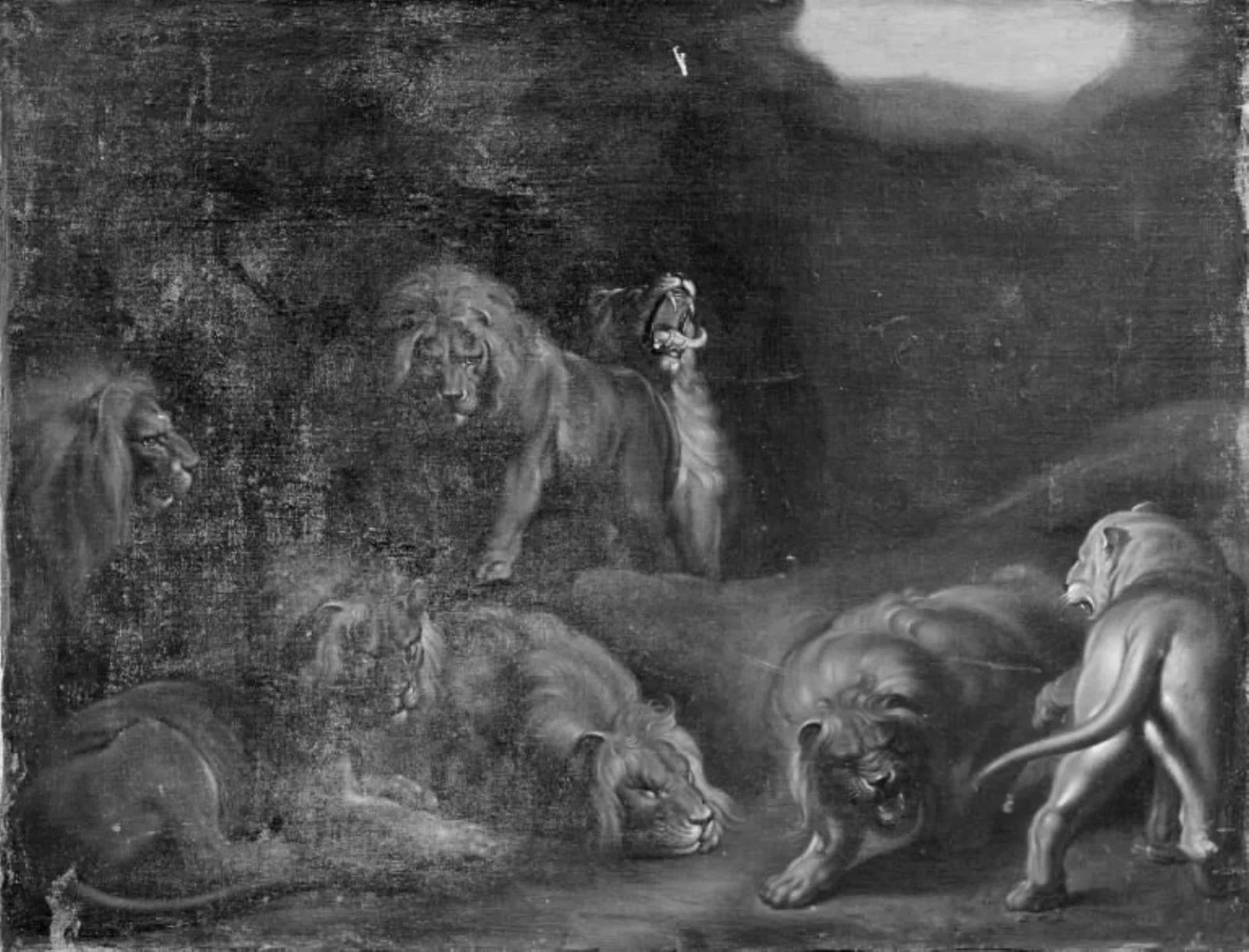 Den of Lions, detail