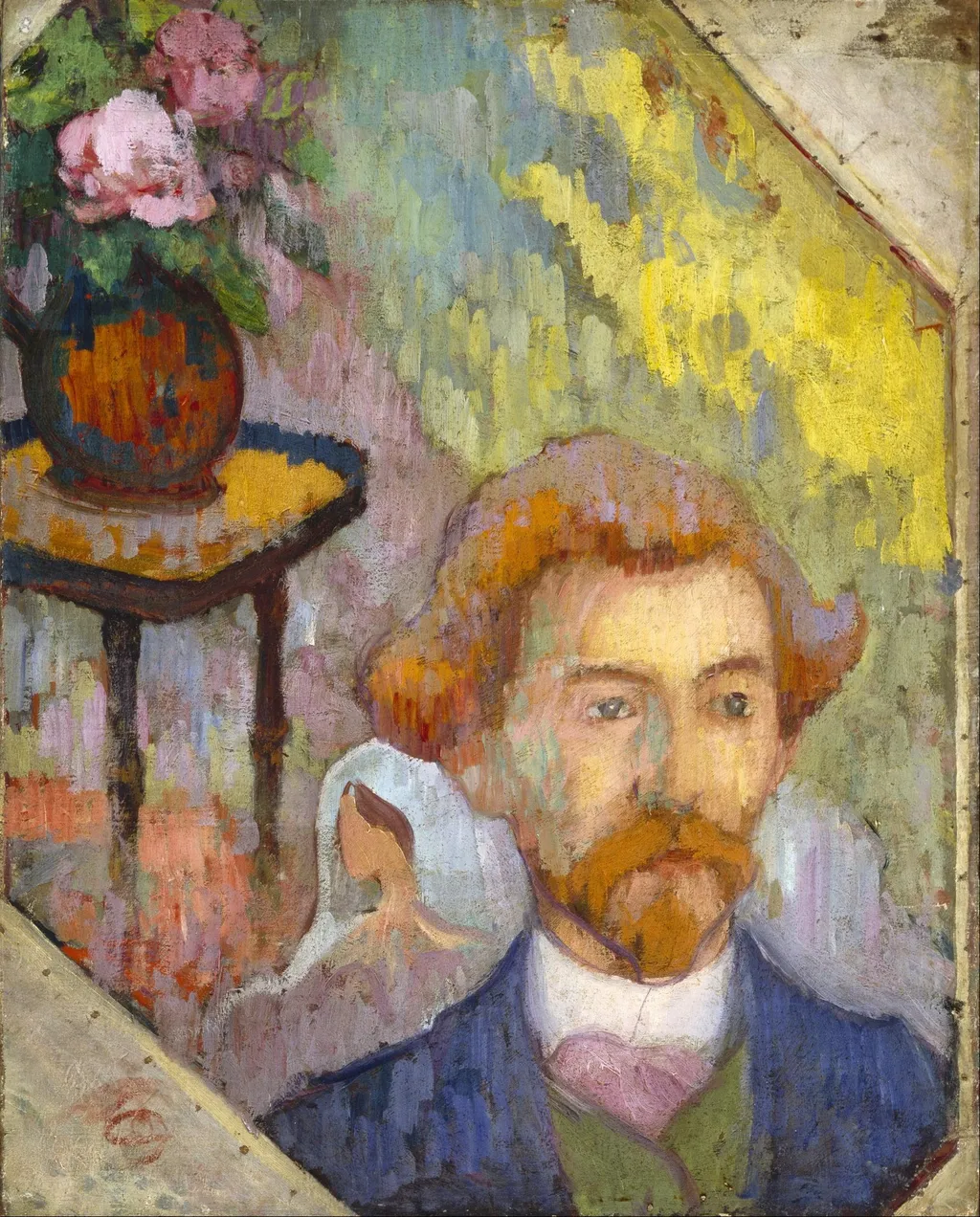 Émile Bernard, by Émile Schuffenecker, oil, 1895