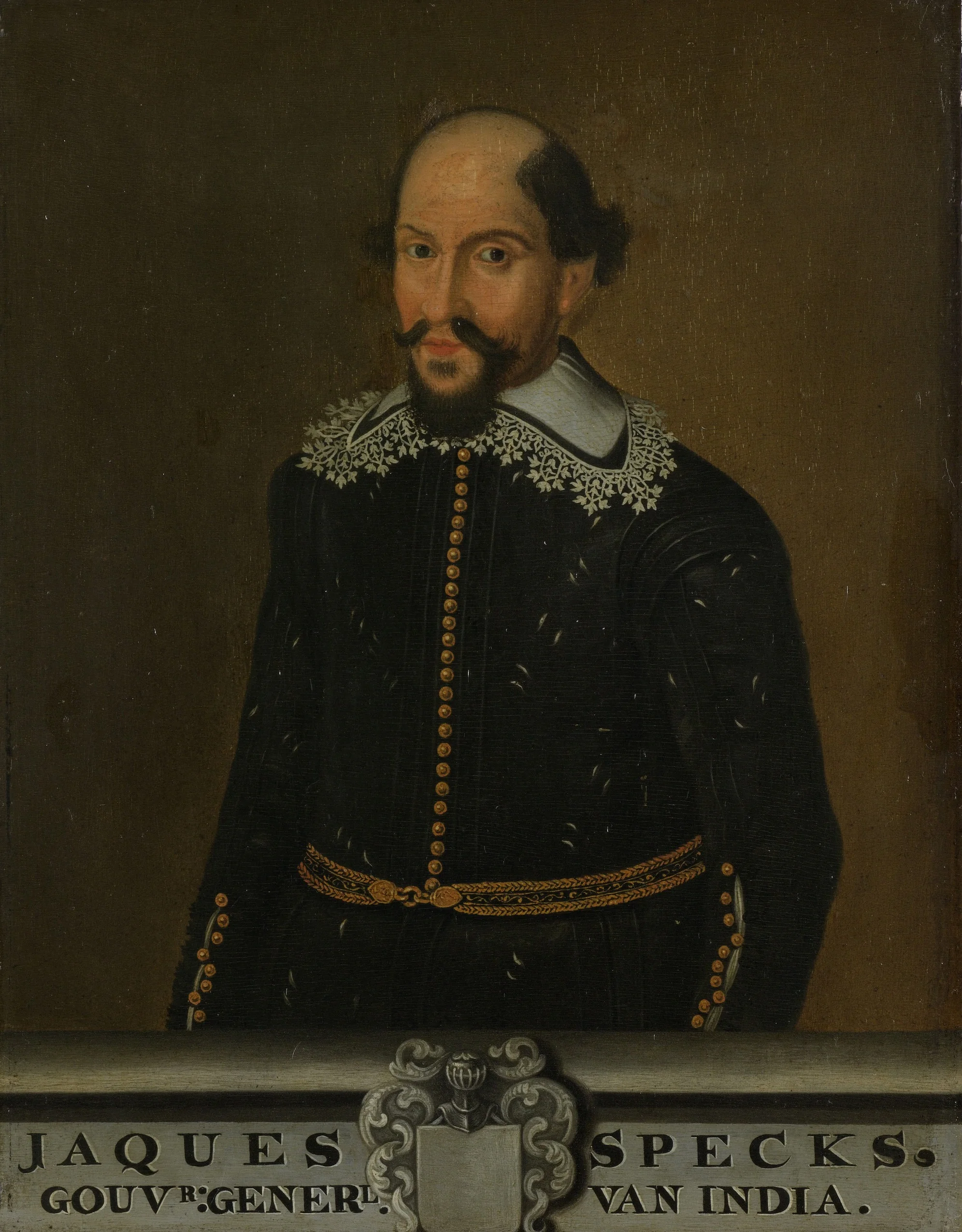 Jacques Specx (geb. 1588). Gouverneur-generaal (1629-32), detail