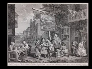 Humours of an Election, by William Hogarth, 1757