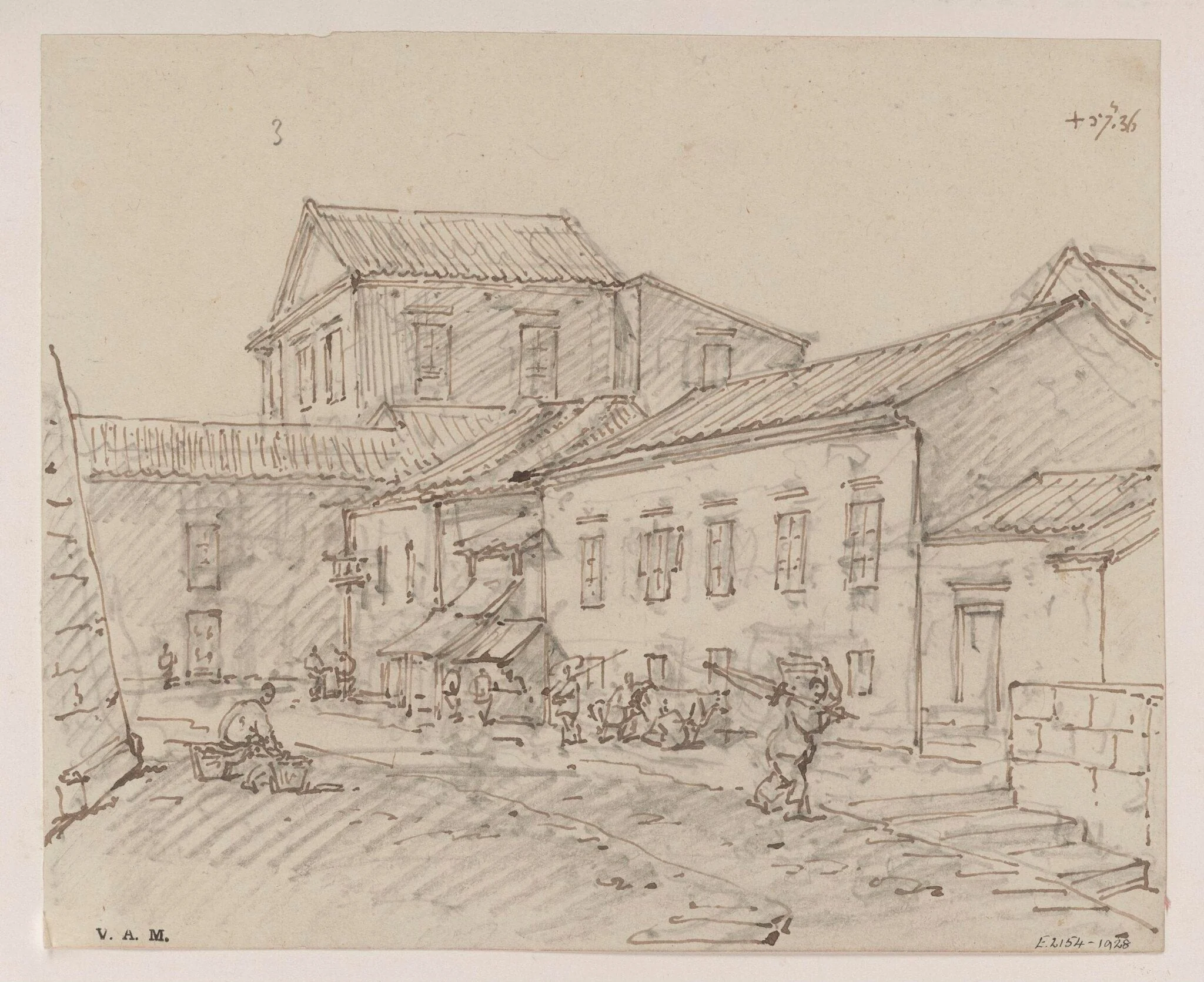 A street in Macau, detail