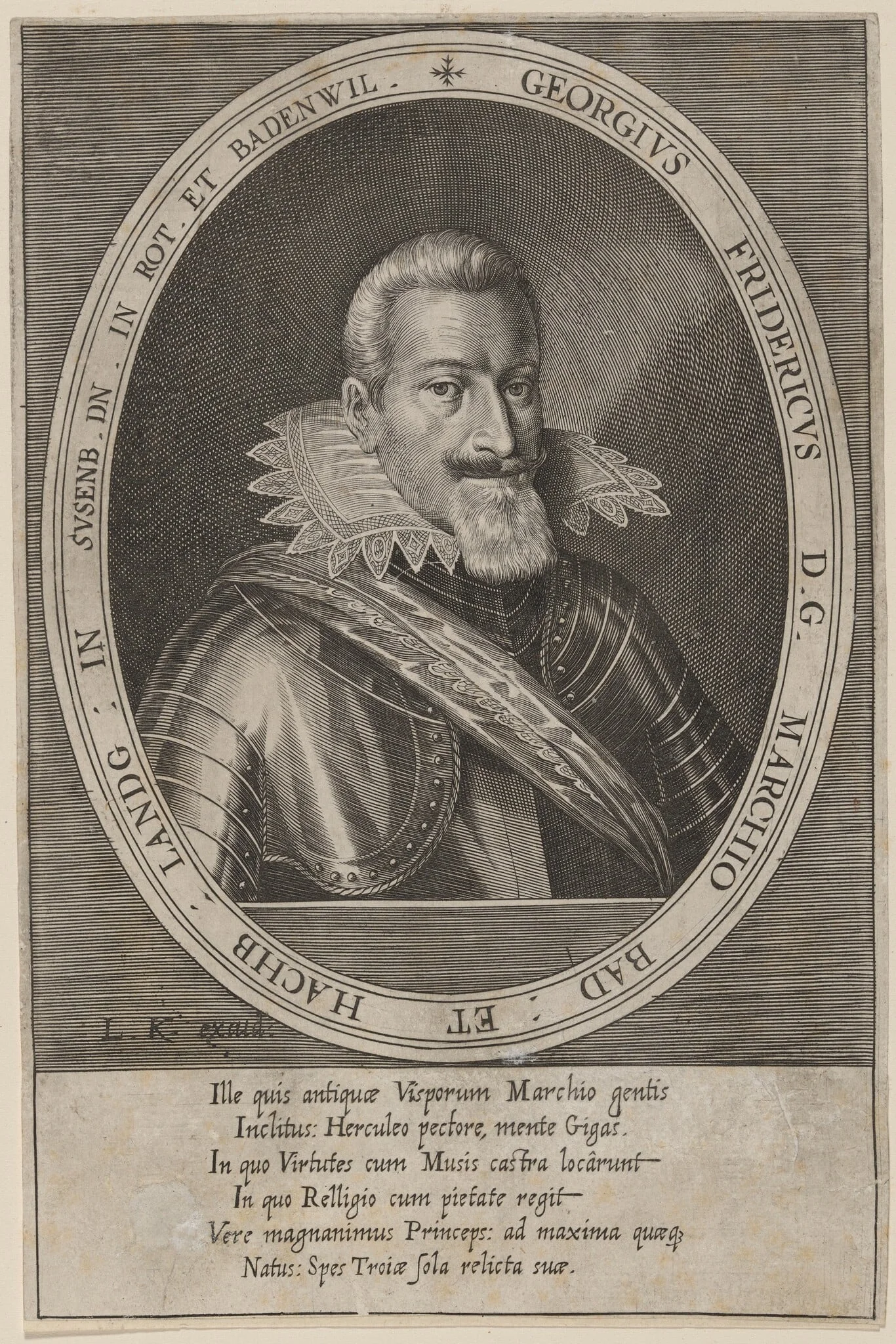 George Frederick, Margrave of Baden, detail