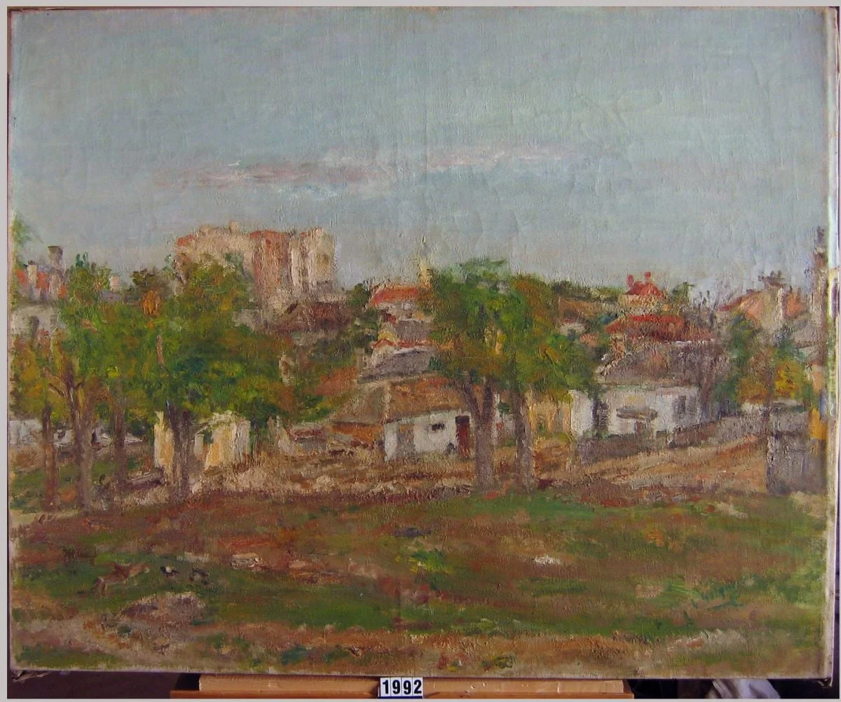 Peisaj din Mangalia, detail