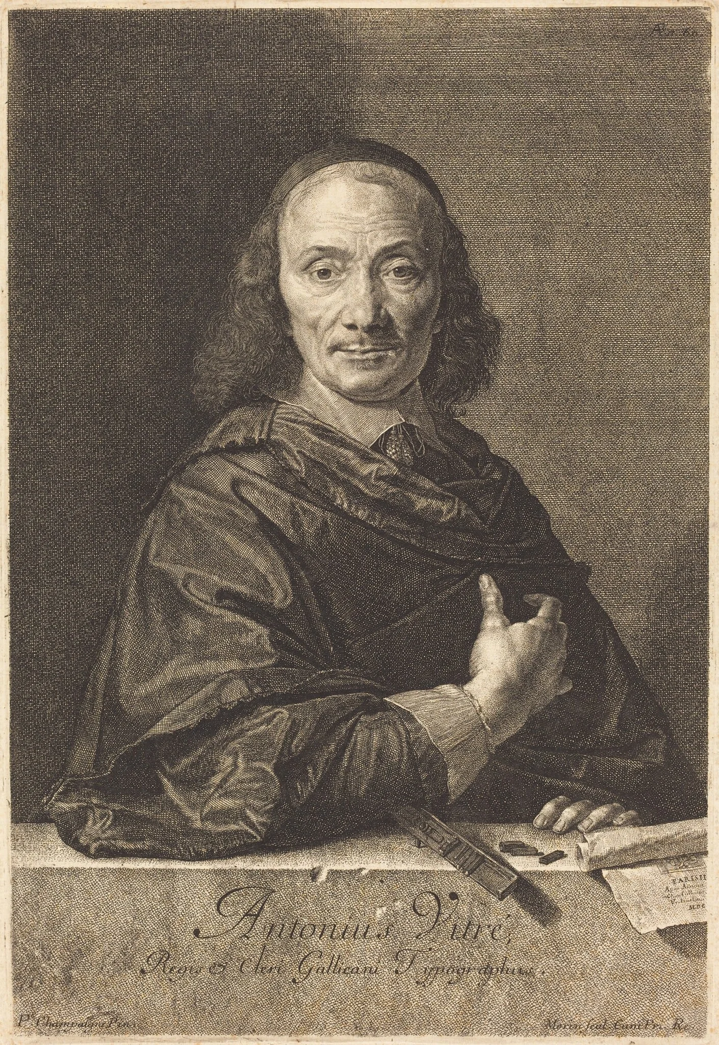 Antoine Vitre, detail