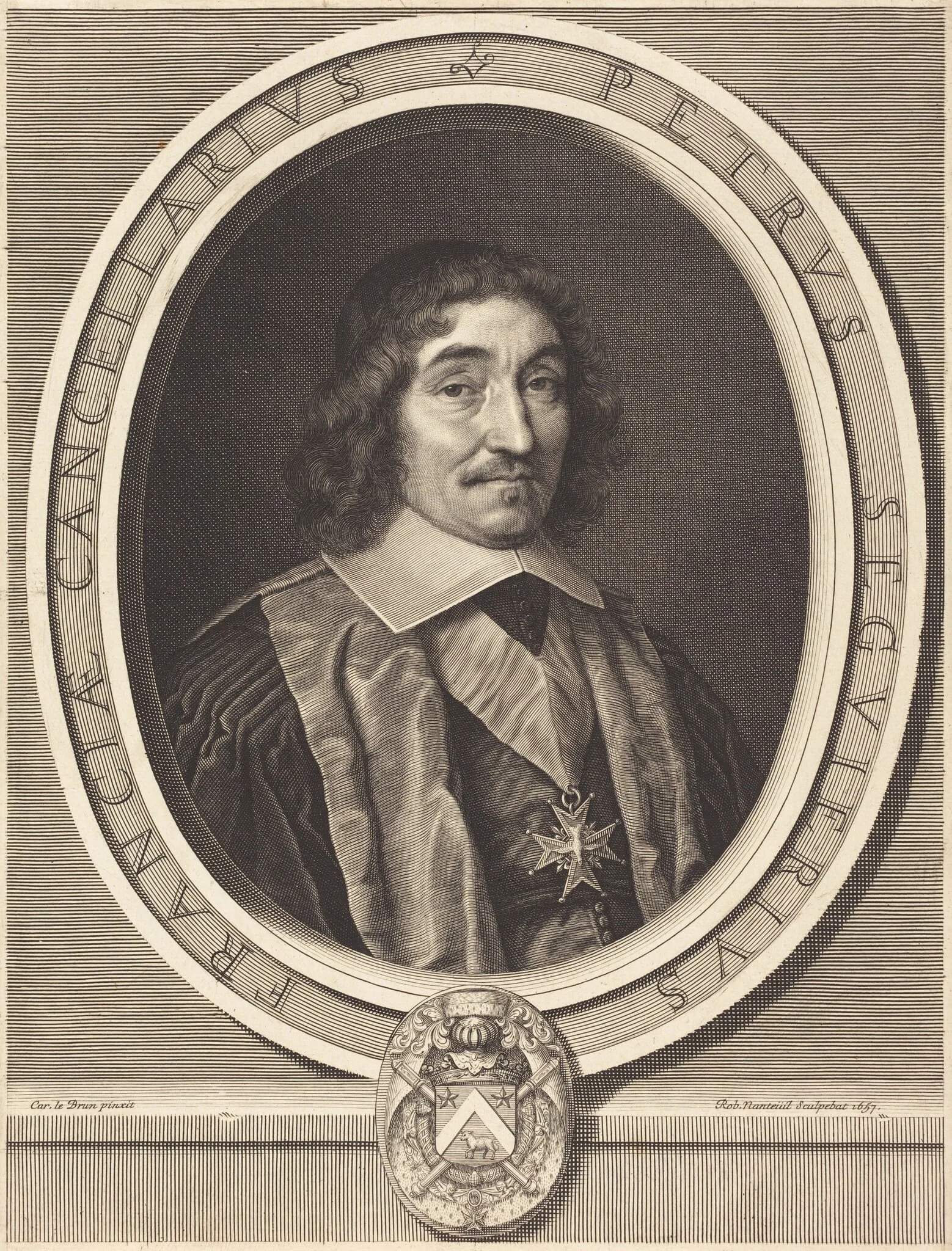 Chancellor Pierre Seguier, detail