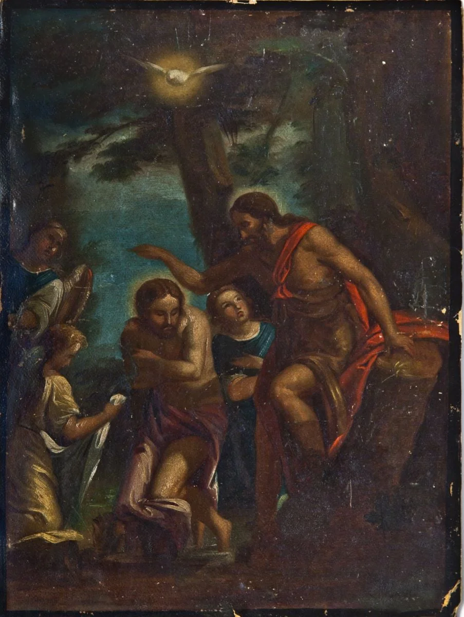Botezul, detail