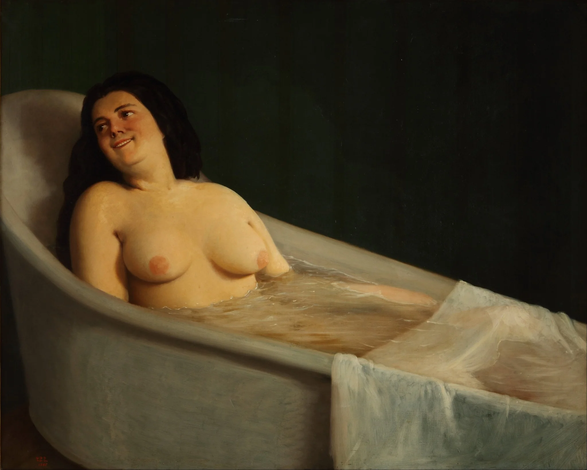 The Bath, detail