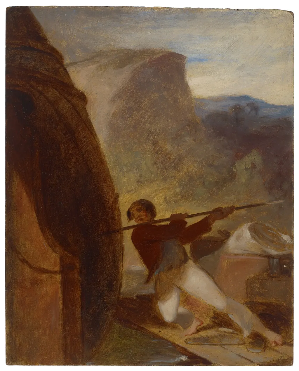 Visit to the Wreck, by Thomas Sully, unspecified, 1833