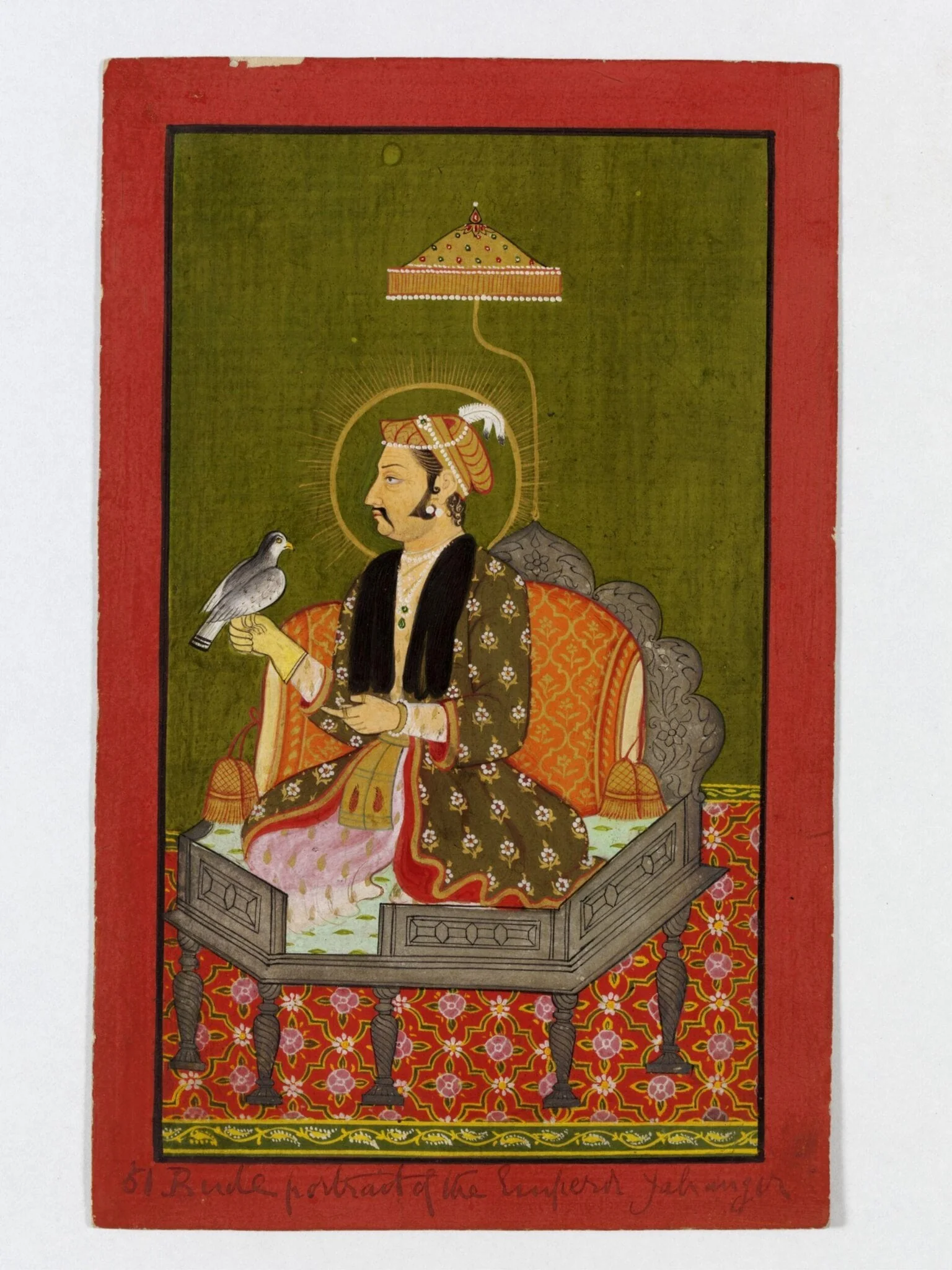 Emperor Jahangir, detail