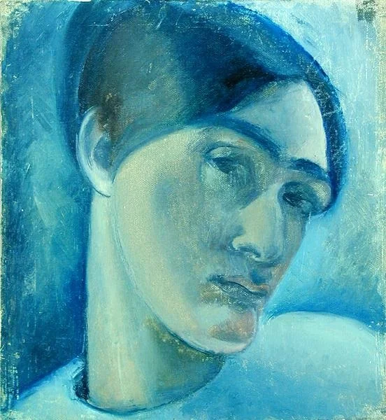 Self-portrait, detail