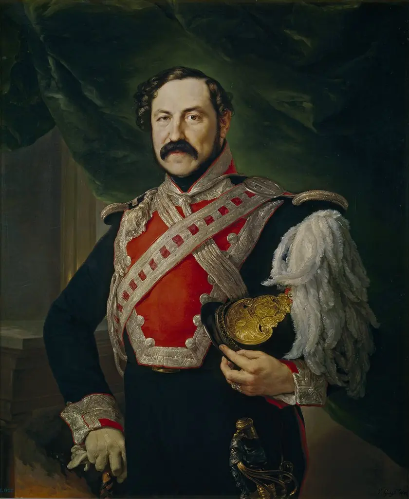 El coronel Juan de Zengotita Bengoa, by Vicente López Portaña, oil, 1842
