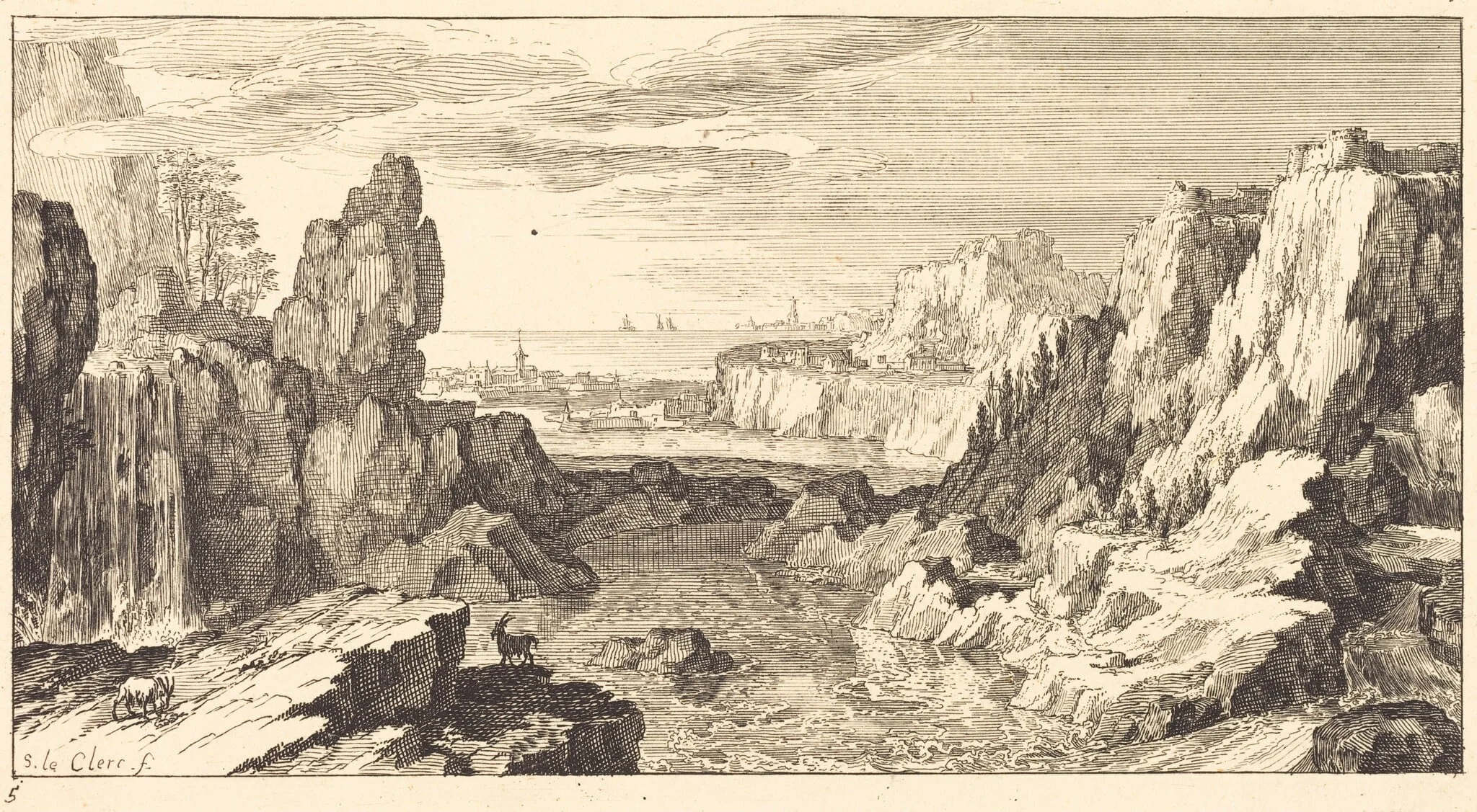 Mountain Landscape, detail