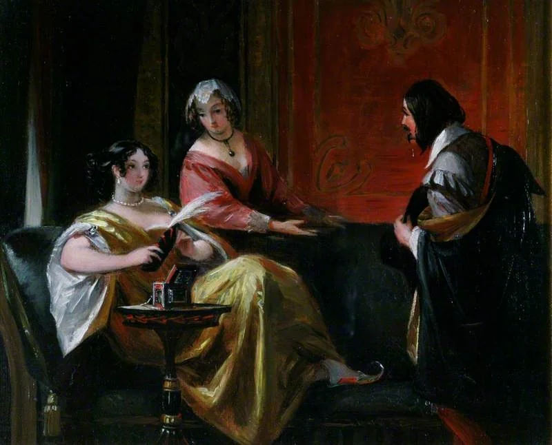 Laura Introducing Gil Blas to Arsenia, detail