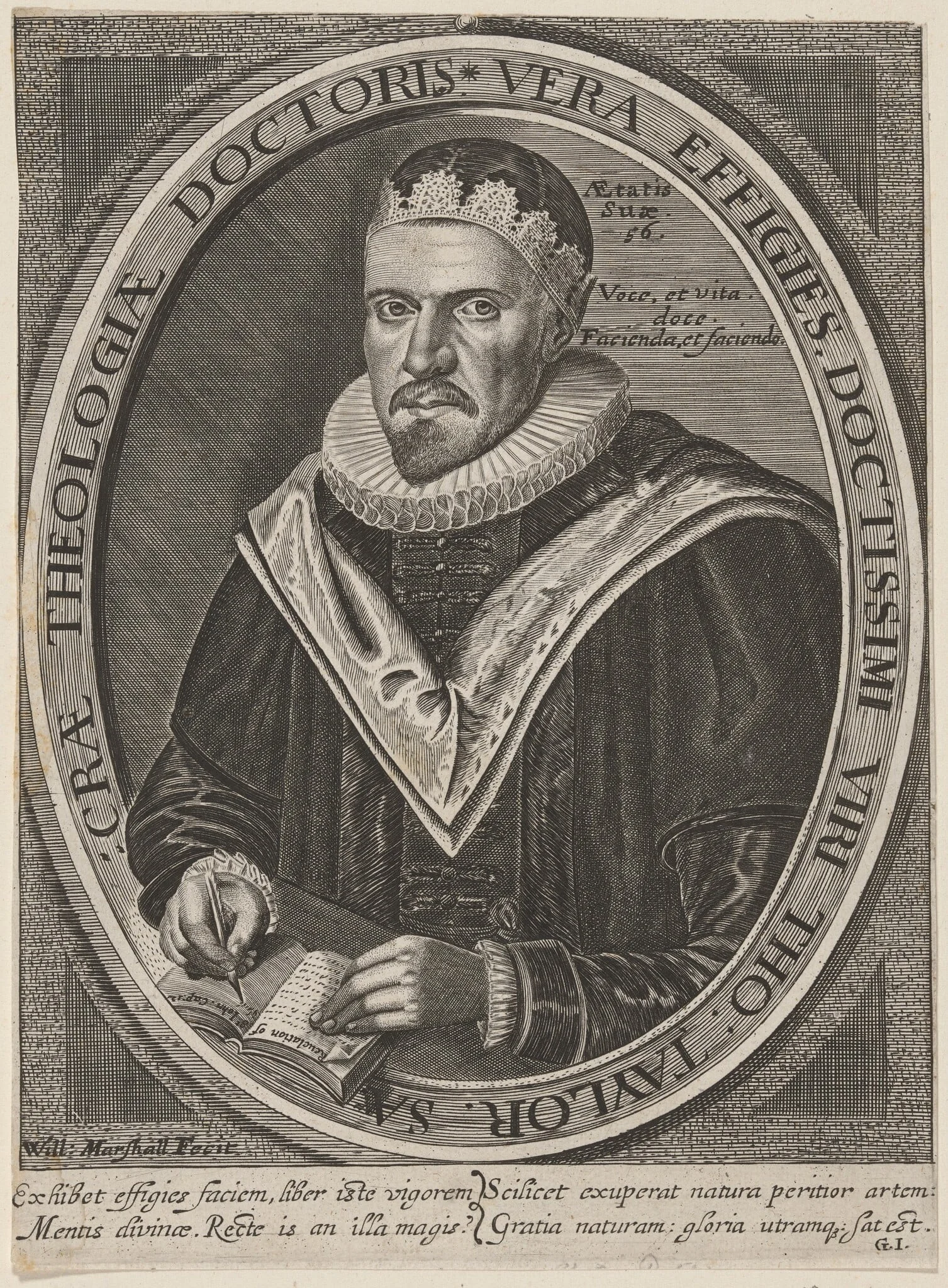Thomas Taylor, D.D., detail