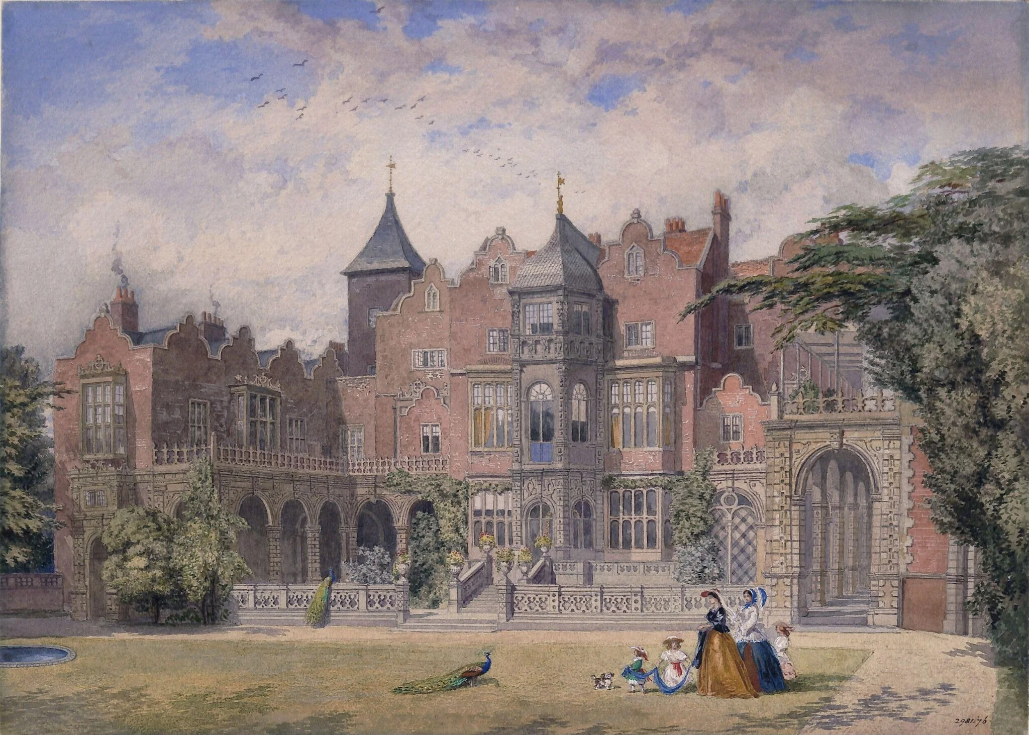 Holland House, Kensington, detail