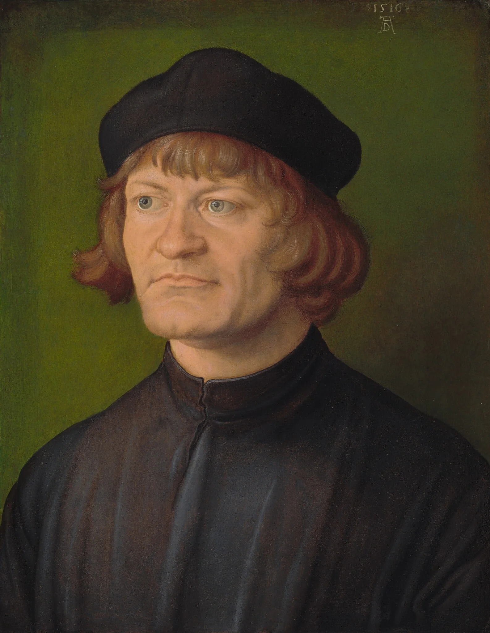 Portrait of a Clergyman (Johann Dorsch?), detail