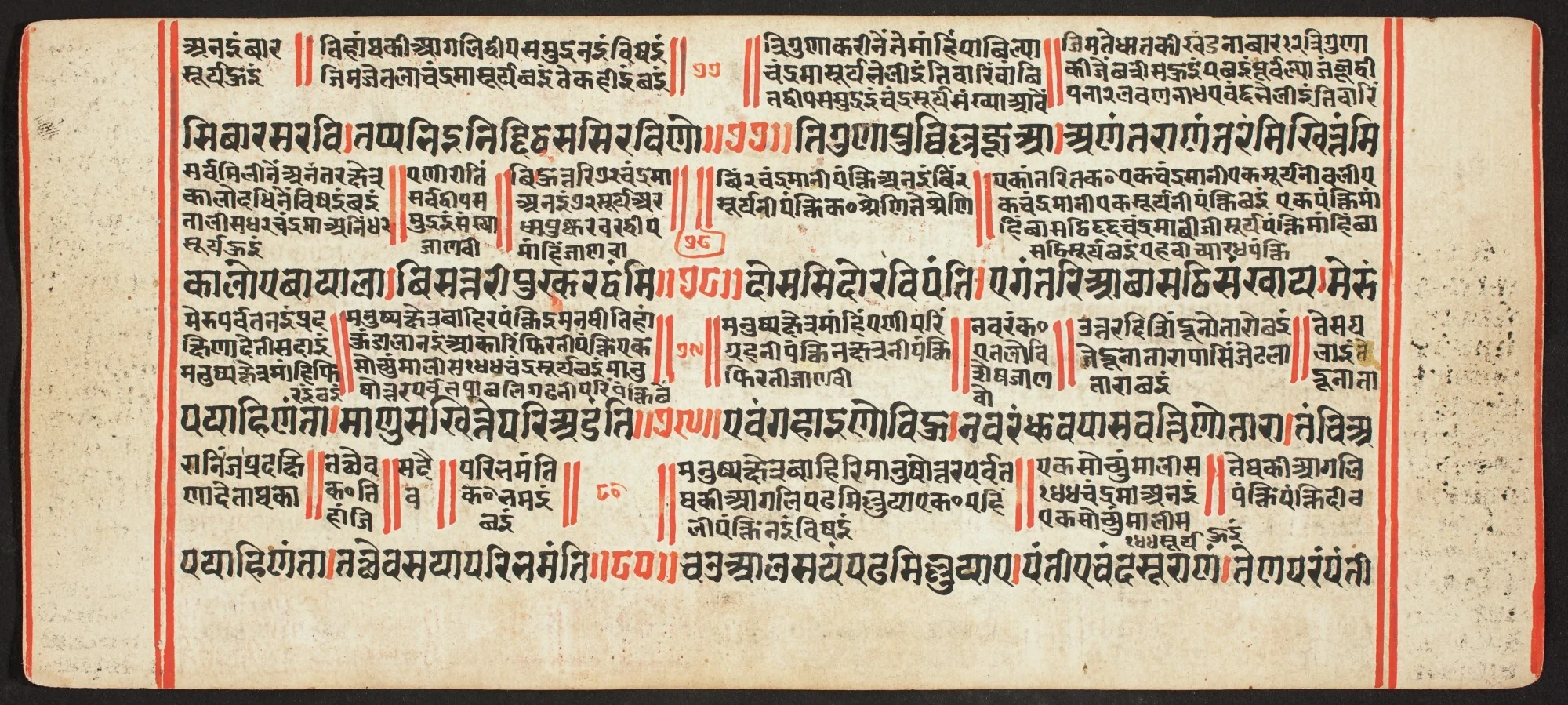 Tantric Manuscript, "Sangrahani Sutra", detail