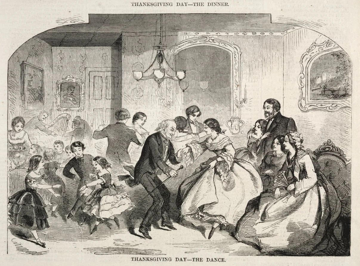 Thanksgiving Day - The Dance, detail