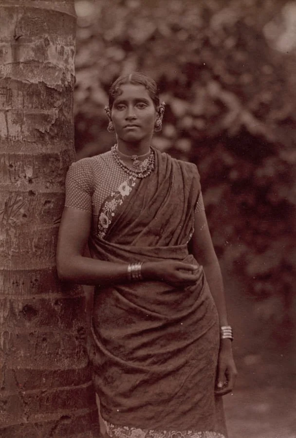 Ceylonese Woman, detail