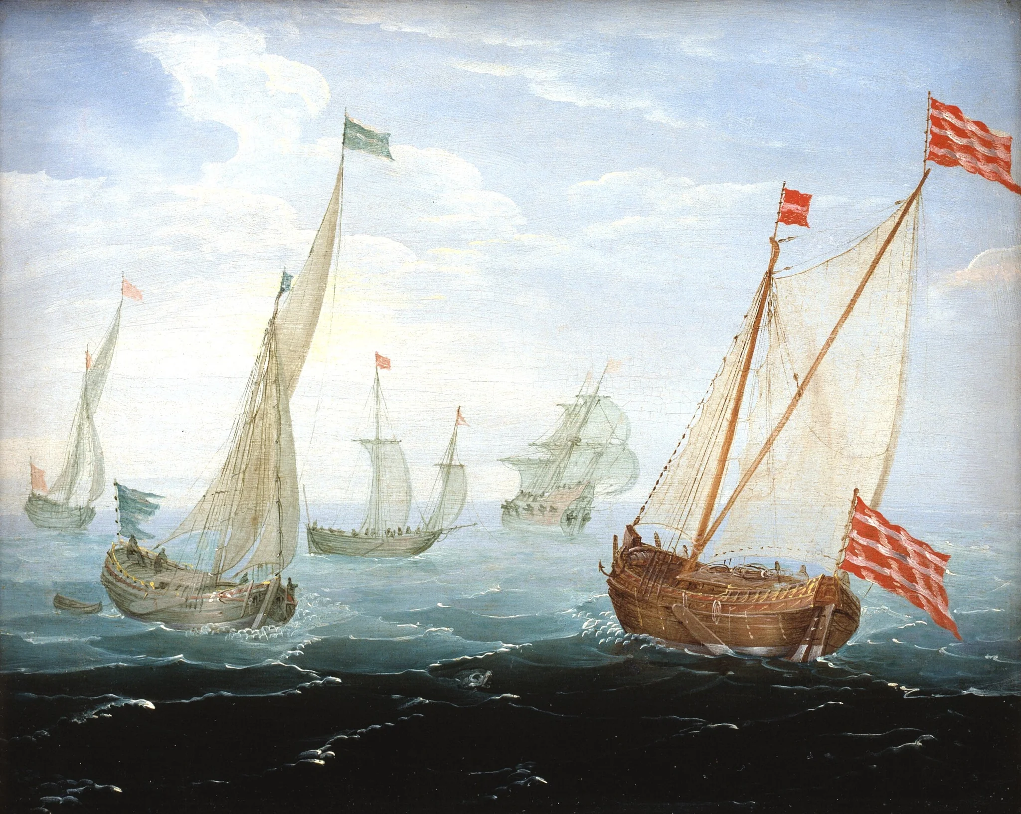 Skibe, detail
