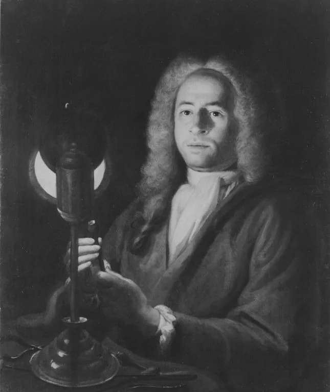 Bildnis des Juweliers Abraham Desmarées, detail