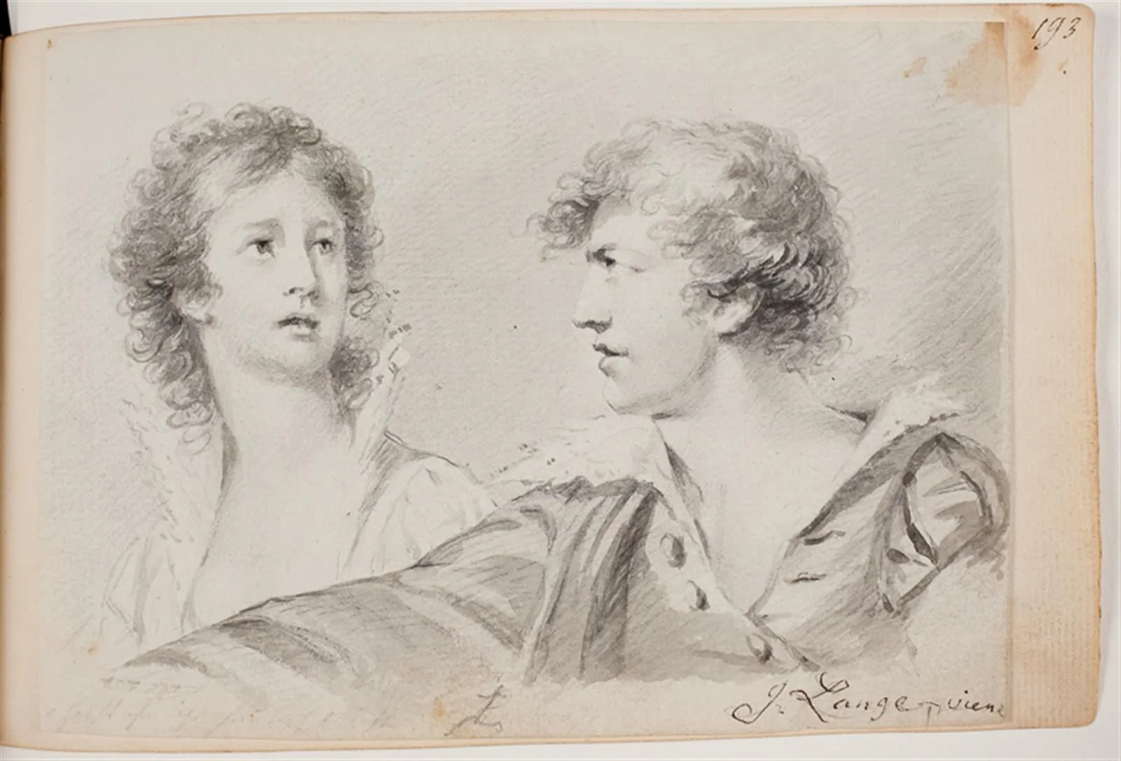 To hoveder, detail
