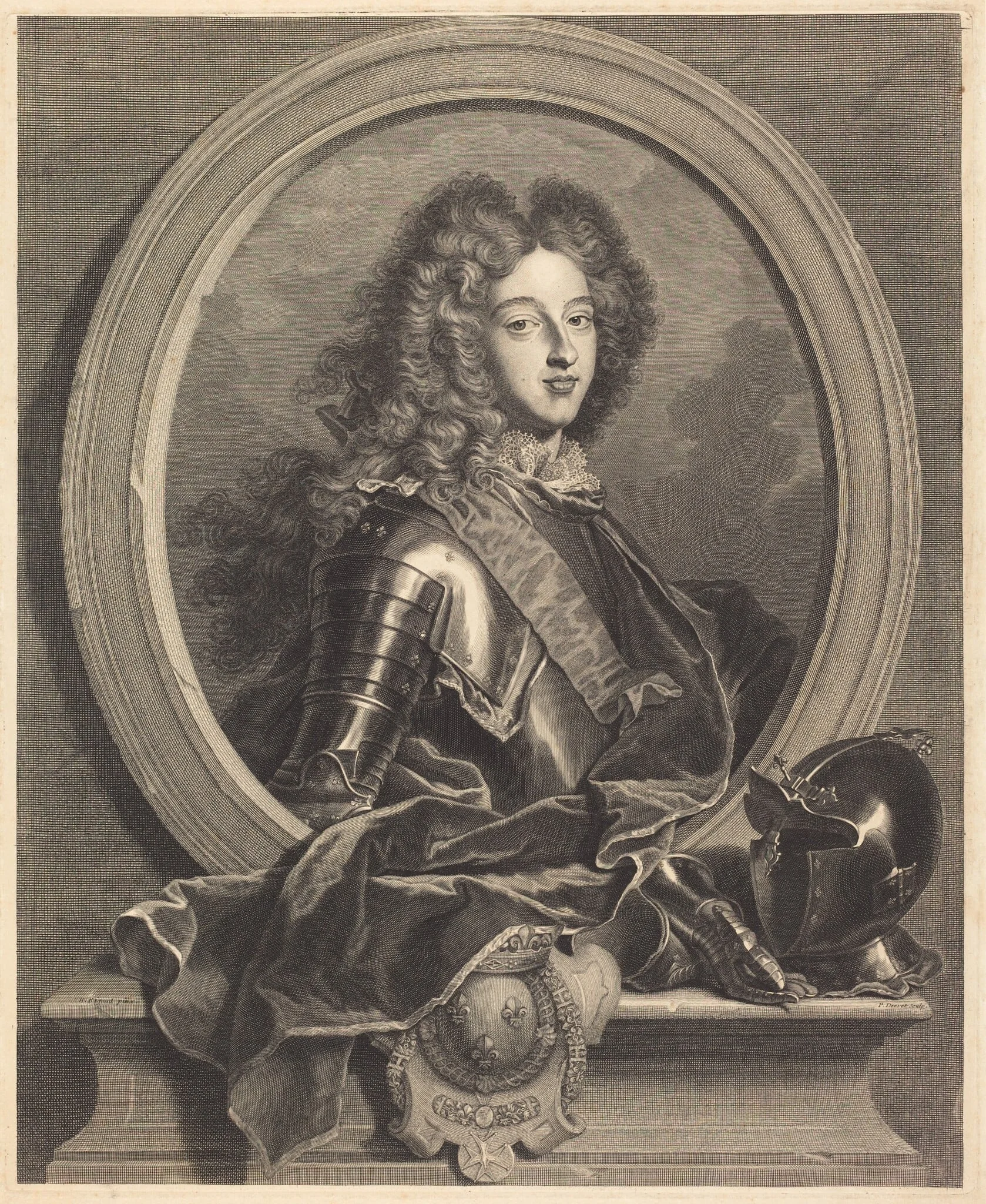 Louis de France, duc de Bourgogne, detail