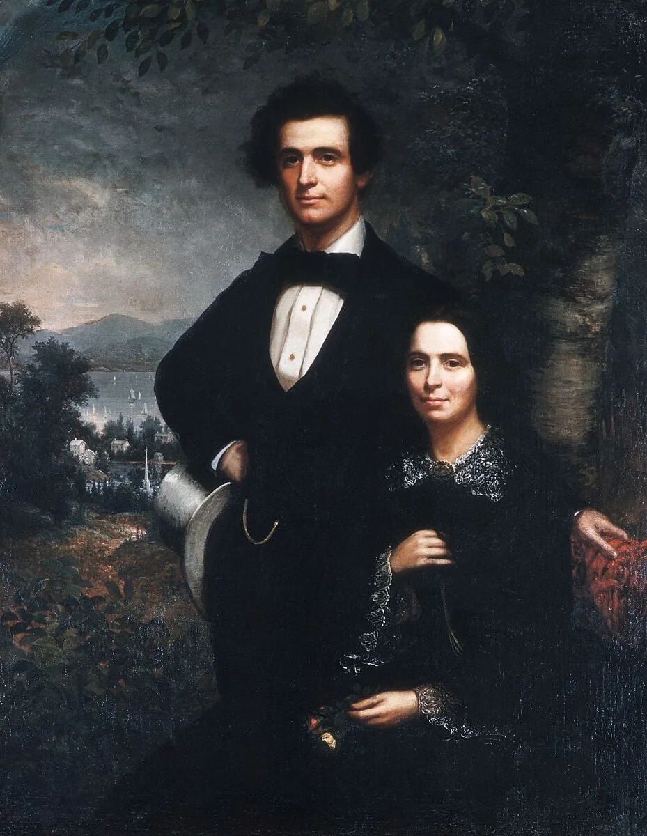 Mr. and Mrs. Daniel T. MacFarlan, detail