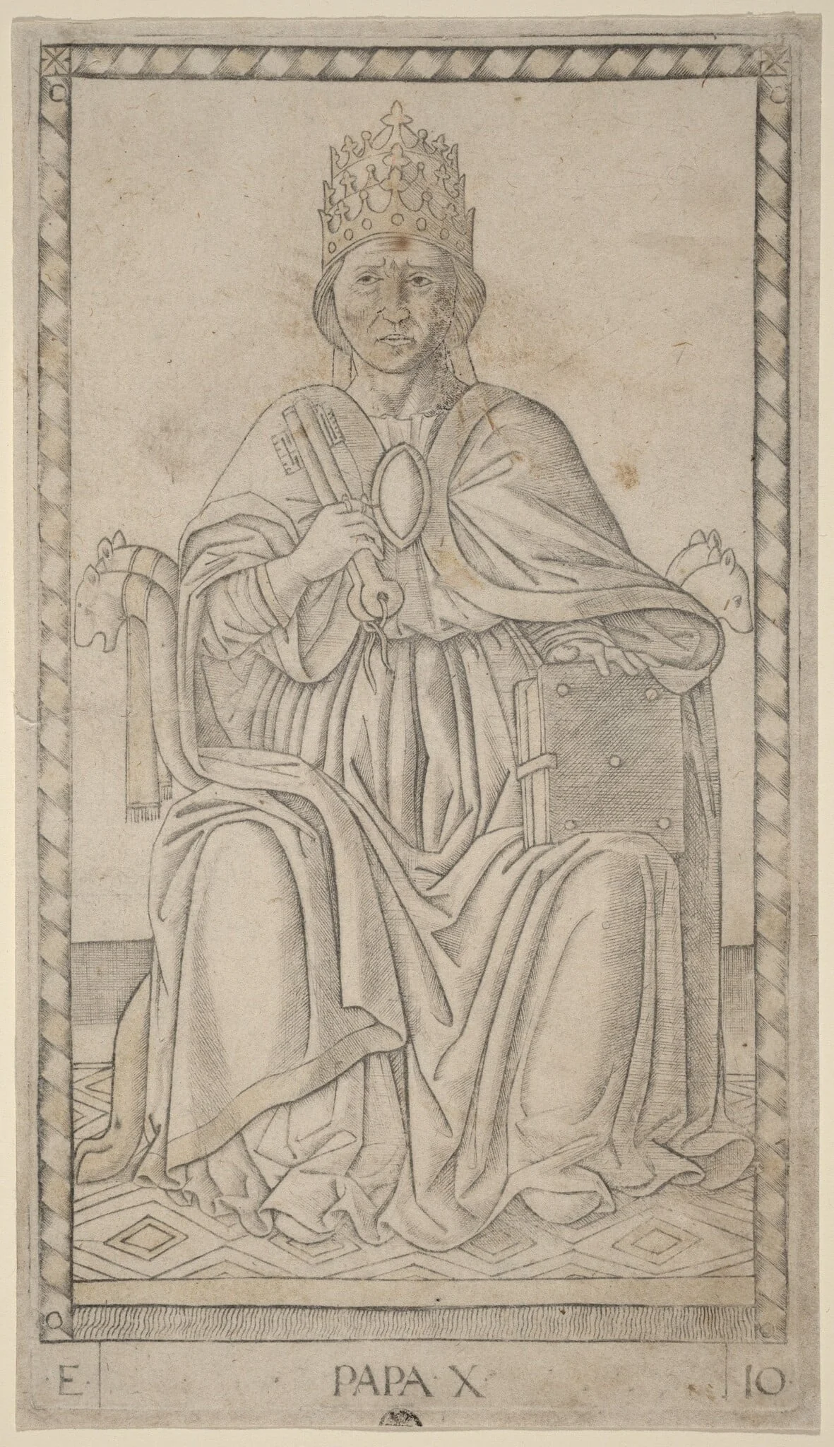 Papa (Pope), detail