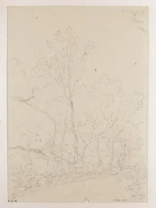Casa Garden, Macau, by George Chinnery, 20