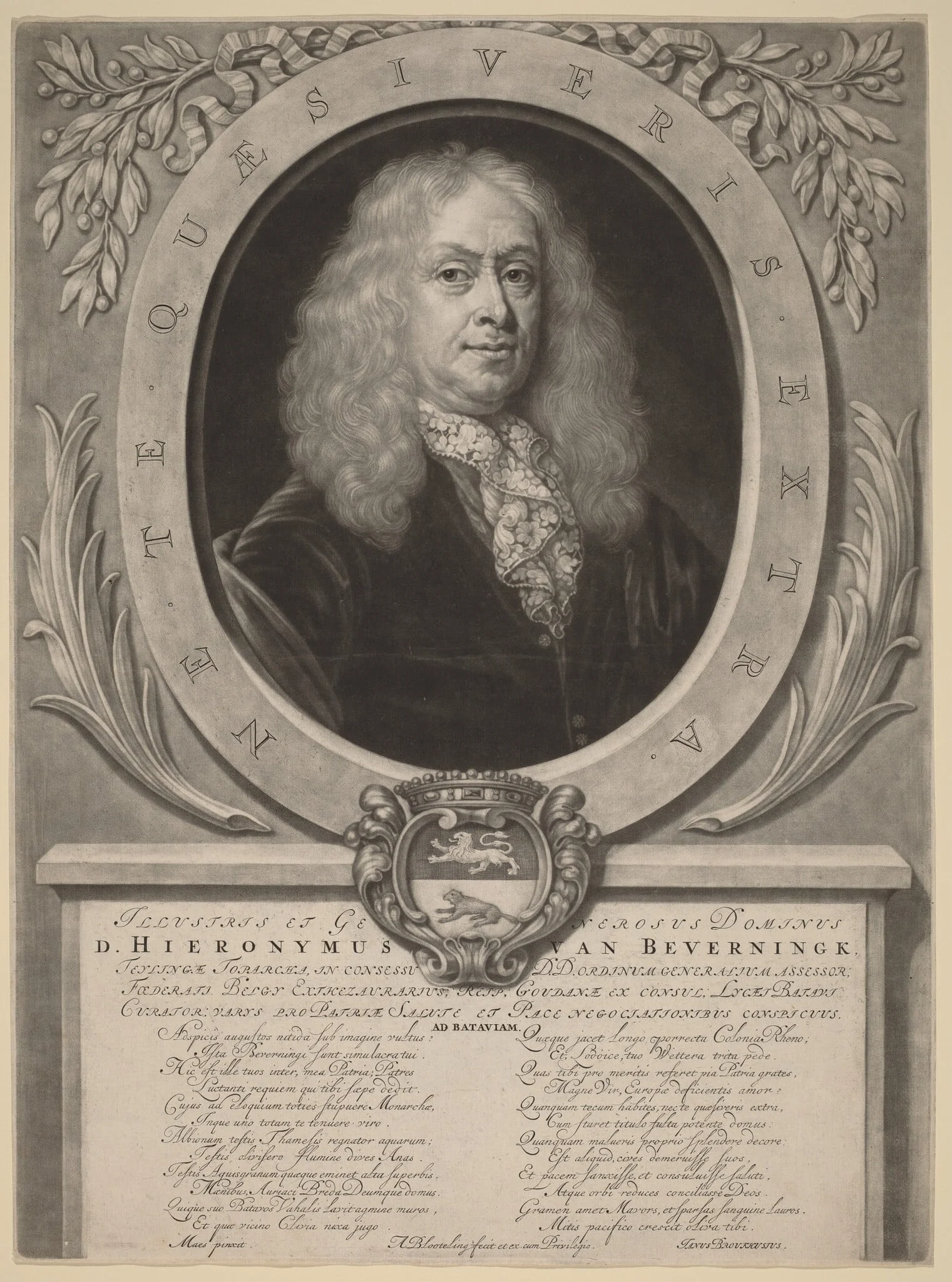 Hieronymus van Beverningk, detail