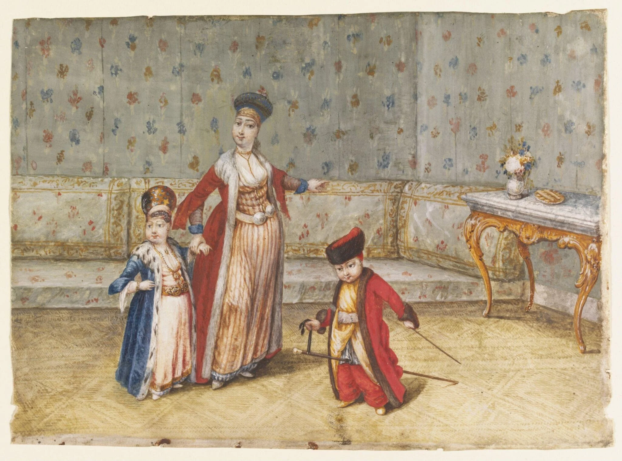 The family of a court interpreter, detail