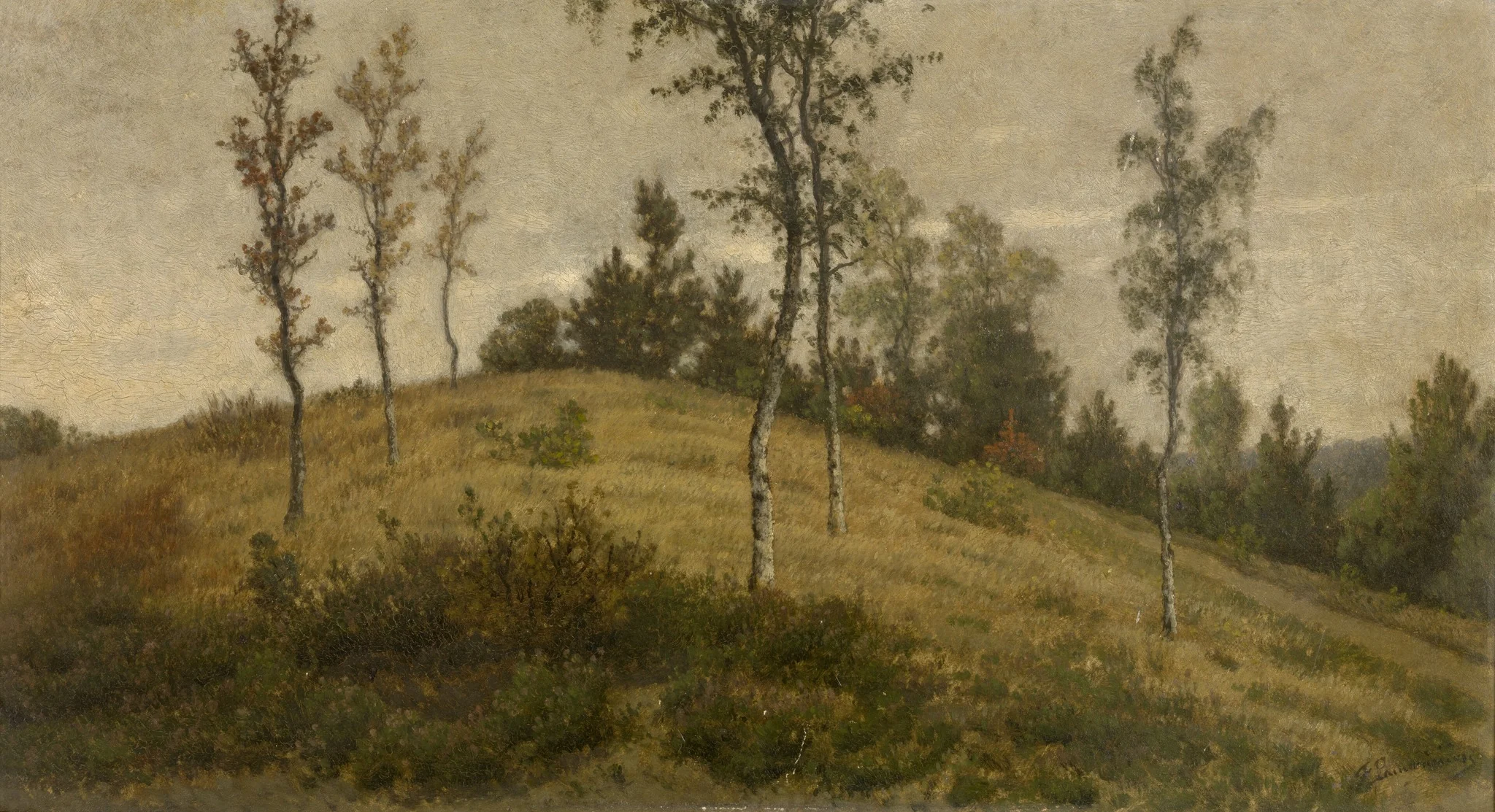 A View of Putte, detail