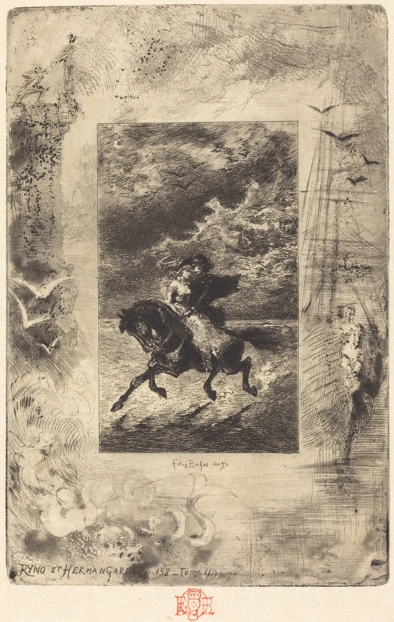 Ryno et Hermangarde, detail